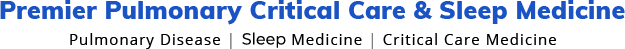 Premier Pulmonary Critical Care & Sleep, Pulmonary Disease, Internal Medicine, Critical Care Medicine